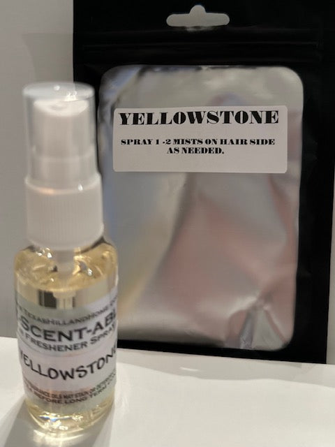 Rescentable Car Freshener Scent - Yellowstone