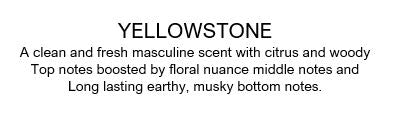 Rescentable Car Freshener Scent - Yellowstone